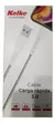 Cable Usb C Kolke Kcc-8559 Reforzado 1 Metro Apto Carga Rapida 6a - comprar online