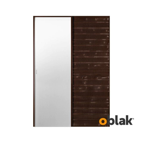 Puerta De Interior Corrediza Embutir Oblak Tekstura M. Chapa 70/10 - TecnoOeste Aberturas