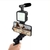 Estabilizador microfono tripode celular luz led - Tienda Mania