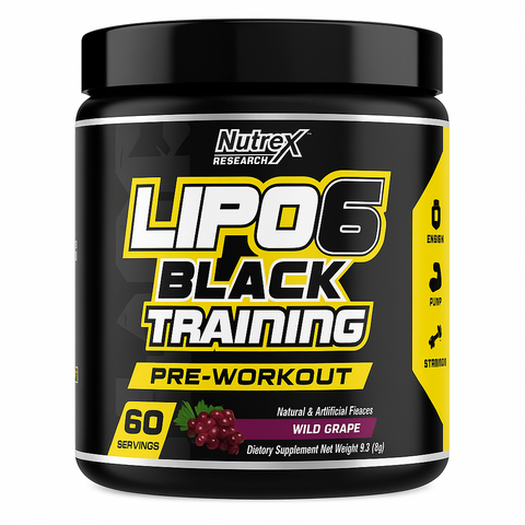 Lipo 6 Black Training 60 Svs - Nutrex - comprar en línea