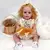 Brastoy Bebê Reborn Boneca Pintada Silicone Realistic Menina Cabelo Dourado Original 55cm - Achei na Amorim