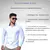 Kit 4 Camisa Social Masculina Slim Fit Manga Longa Justa Premium