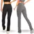 KIT COM 2 CALÇAS LEGGING FLARE BÁSICA - comprar online
