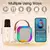 K12 Caixa de som sem fio com microfone Karaokê, Mini Alto-falante Bluetooth portátil de Karaoke com 1/2 Microfone - comprar online