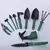 Kit Para Jardinagem Hagra Jardim Jogo Ferramentas Grama Corta Galhos Maleta Pás Poda 10 Peças Com Maleta - comprar online