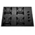 Cooktop 4 Bocas Atlas Preto com Mesa de Vidro U Top Bivolt