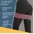 kit 3 Faixas Elástica de Resistência para yoga Pilates Treino Academia - comprar online