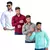 Kit 4 Camisa Social Masculina Slim Fit Manga Longa Justa Premium - loja online