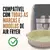 Kit 6 Cesto Em Silicone Antiaderente Air Fryer Reutilizável Protetor Microondas Panela Forno Cesta - comprar online