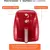 Fritadeira Elétrica Air Fryer Mondial 4L Panela Sem Óleo 1500W AFN-40-FR 110v Vermelha - comprar online