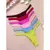Kit C/5 Calcinha Fio Dental Fio Duplo Calcinha Feminina Lingerie Sensual