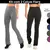 KIT COM 2 CALÇAS LEGGING FLARE BÁSICA