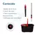 Mop Giratório 360 Com Centrifuga Inox Com Refil de Microfibra e Cabo em Inox 8 Litros - comprar online