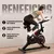 Bicicleta Ergométrica Spinning 100kg com Cordas de Resistência, Monitor Cardíaco e Garrafa de Água - Achei na Amorim