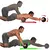 Roda De Exercícios Abdominal Para Treino Lombar e Funcional Fitness - comprar online