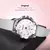 relogio feminino prova dagua aço + pulseira + colar brinco social presente silicone strass casual - Achei na Amorim