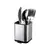 Porta Talheres Escorredor De Utensílios Organizador Para Cozinha Aço Inox E Plástico - comprar online