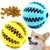 Imagem do Brinquedos de Borracha Natural Extra Resistente para Cães de Estimação Limpeza Dental 5cm