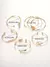 5 peças/Conjunto Vintage Pulseira Bracelete Exagerada e Larga, Bracelete e Pulseiras Douradas Lisas e Assimétricas, Presente Adequado Para Namoradas e Amigas na internet