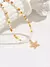 1 peça Colar de Estrela do Mar Branca Falsa Feita à Mão, Joias de Estilo Oceânico na Moda Adequadas para Uso Diário e Viagens de Praia de Mulheres - loja online