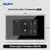 DELEFU 4*2 Preto Vidro Temperado Brasil Tomada Padrão Dual Usb Tipo C Tomada de na internet