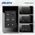 DELEFU 4*2 Preto Vidro Temperado Brasil Tomada Padrão Dual Usb Tipo C Tomada de