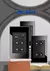 Imagem do DELEFU 4*2 Preto Vidro Temperado Brasil Tomada Padrão Dual Usb Tipo C Tomada de
