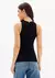 Blusa Canelada Sem Manga Lança Perfume - Camila Zancanaro Store