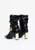 Bota couro com cadeado Lança Perfume - Camila Zancanaro Store