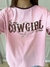 T shirt bicolor cowgirl era Petit Rosé - comprar online