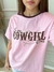 T shirt bicolor cowgirl era Petit Rosé - Camila Zancanaro Store