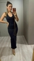 Vestido super midi sem manga Lança Perfume