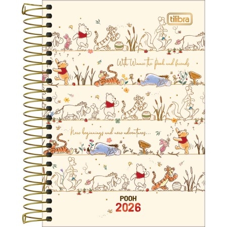 AGENDA ESPIRAL POOH - TILIBRA