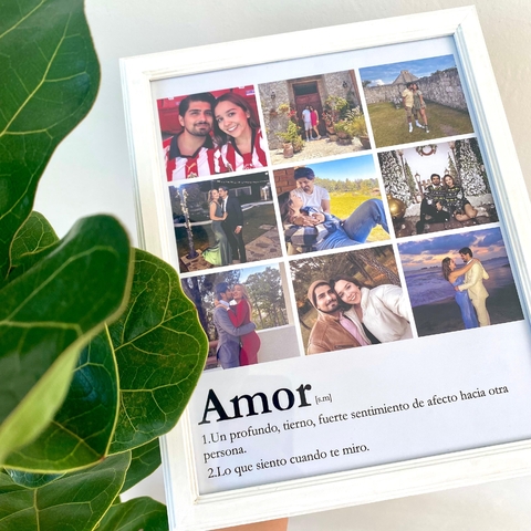 Portarretrato con Fotos Amor - comprar en línea