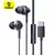Fone de Ouvido Baseus com Fio Type-C ou P2 3.5mm, Graves Potentes, Controles Integrados e Cabo 1.2m - loja online