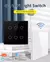 Interruptor Inteligente Sensor de Toque 6 Botões Wifi Controle de Voz Alexa Google Home