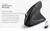Mouse Vertical Ergonômico Sem Fio 2.4GHz DPI 800/120 - loja online
