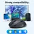 Mouse Sem Fio Recarregável - Silencioso Dual Mode Bluetooth/USB 2.4GHz Ergonômico DPI Ajustável e Bateria de Longa Duração - comprar online