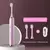 Escova de Dentes Elétrica Sônica Xiaomi USB à Prova D'água 5 Modos de Limpeza 3 Cabeças - movmart