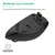 Mouse Vertical Ergonômico Sem Fio 2.4GHz DPI 800/120 - movmart