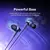 Fone de Ouvido Baseus com Fio Type-C ou P2 3.5mm, Graves Potentes, Controles Integrados e Cabo 1.2m