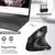 Mouse Vertical Ergonômico Sem Fio 2.4GHz DPI 800/120 - loja online