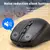 Mouse Sem Fio Recarregável - Silencioso Dual Mode Bluetooth/USB 2.4GHz Ergonômico DPI Ajustável e Bateria de Longa Duração - loja online