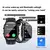 Smartwatch Tático MISIRUN Bluetooth 5.2 com Chamada de Voz e Assistente de IA - loja online