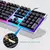 Kit Gamer: Teclado Mecânico 104 Teclas e Mouse Rgb Led com Fio - loja online