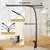 Lâmpada de Mesa FlexBright Pro Led Dobrável Simples ou Dupla com Clipe Ajustável na internet