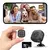 Mini Câmera Inteligente Xiaomi 4K com Wifi Visão Noturna e Detecção de Movimento – IP65 USB Magnética - movmart