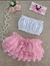 Conjunto Frufru Top com Calcinha Tapa Fraldas e Faixinha de Cabelo Luxo para Mesversário e Ensaios Fotográficos - comprar online