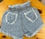Short Saia Jeans Lacinho de 1 até 2 Anos - Sukle Moda Infantil