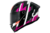 Capacete Mt Stinger 2 Register B8 Preto Rosa Brilhante